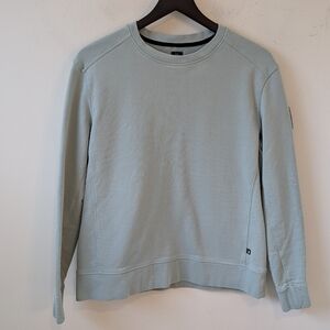 On Cloud Men's Mint Green Crewneck Sweatshirt Small Medium? Cotton